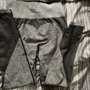 NWOT Victoria Secrets Pink seamless leggings